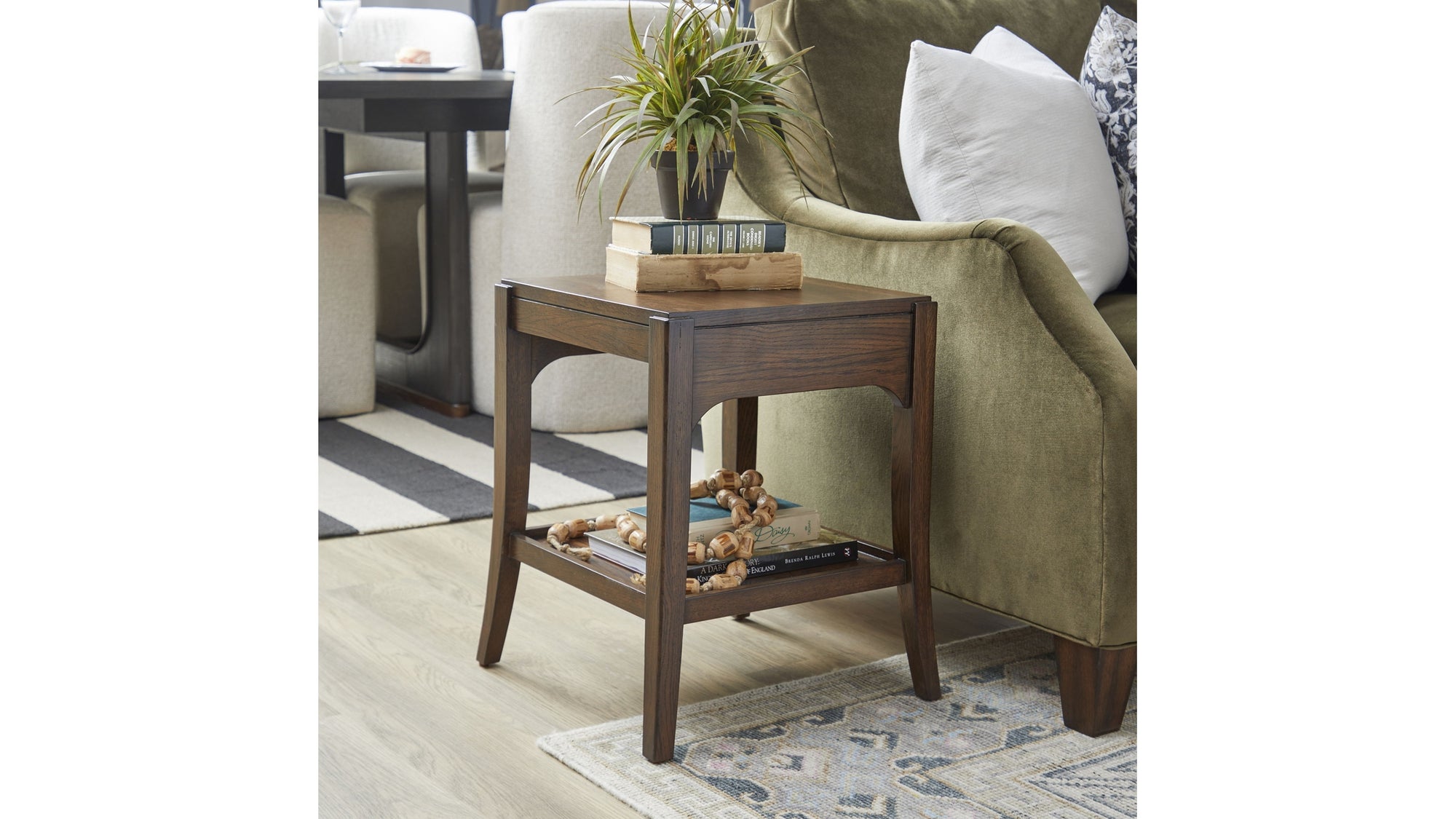 Sylvie - Rectangular Coffee Table - Dark Brown