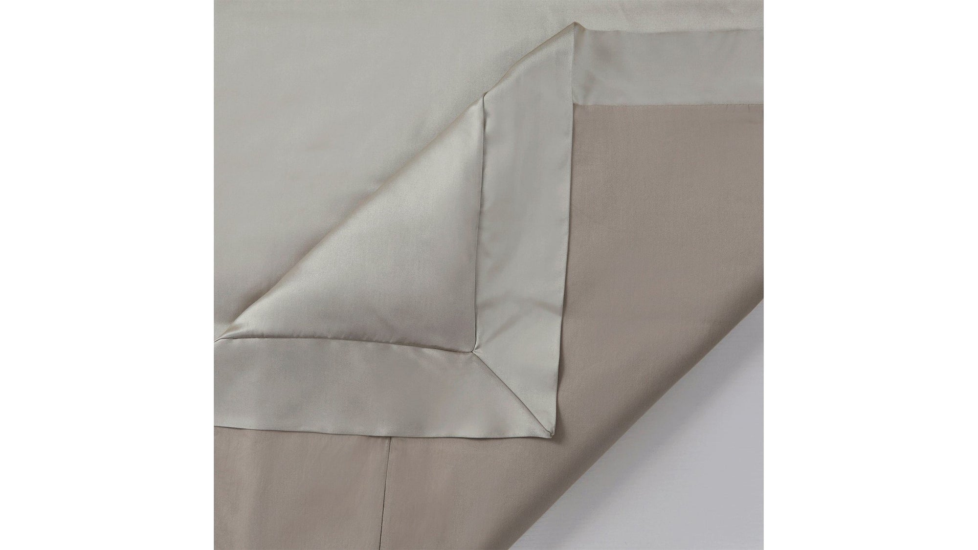 High Shine Satin - Queen Duvet Cover Set Set of 3 - Champagne