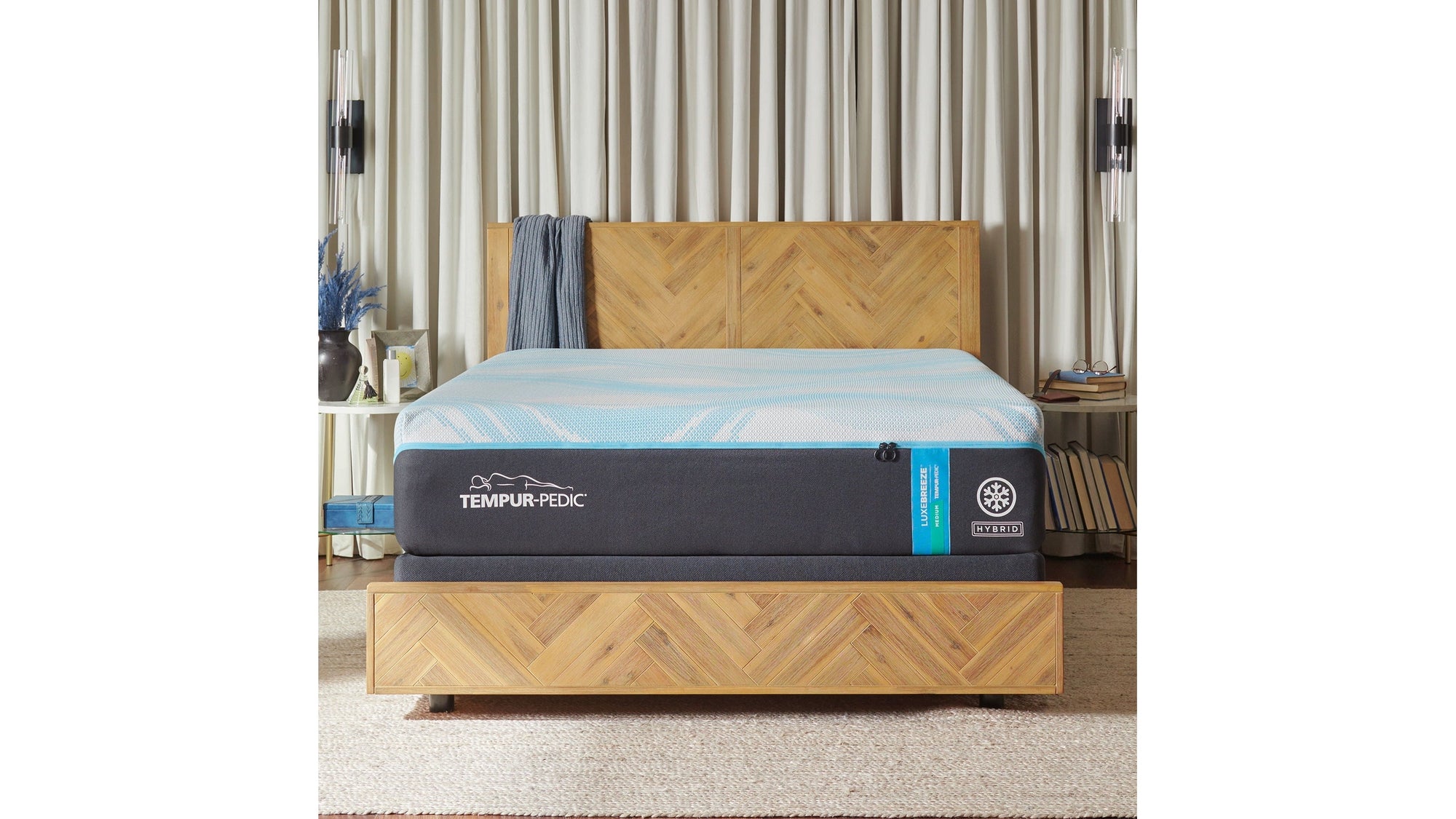 Tempur-Breeze - Tempur-Luxebreeze Medium Hybrid Mattress