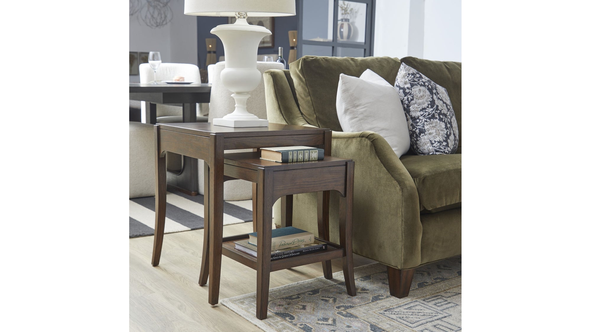 Sylvie - Rectangular Coffee Table - Dark Brown