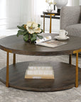 Palisade - Round Wood Coffee Table