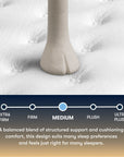 Perfect Sleeper - 13" Cascade Canyon Medium Mattress