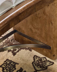 Melange - Romano Writing Desk - Light Brown