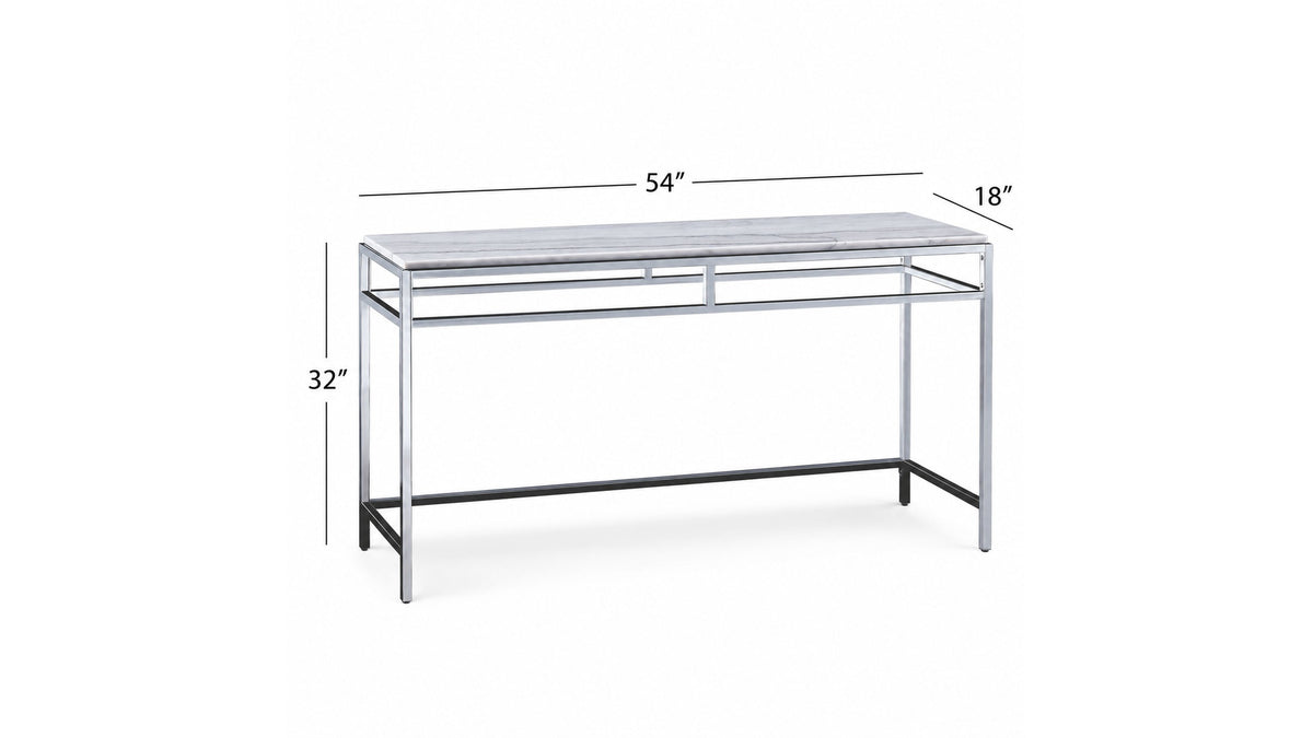 Medine - Console - Silver