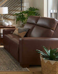 Acadia Power Reclining Loveseat w/ Headrest