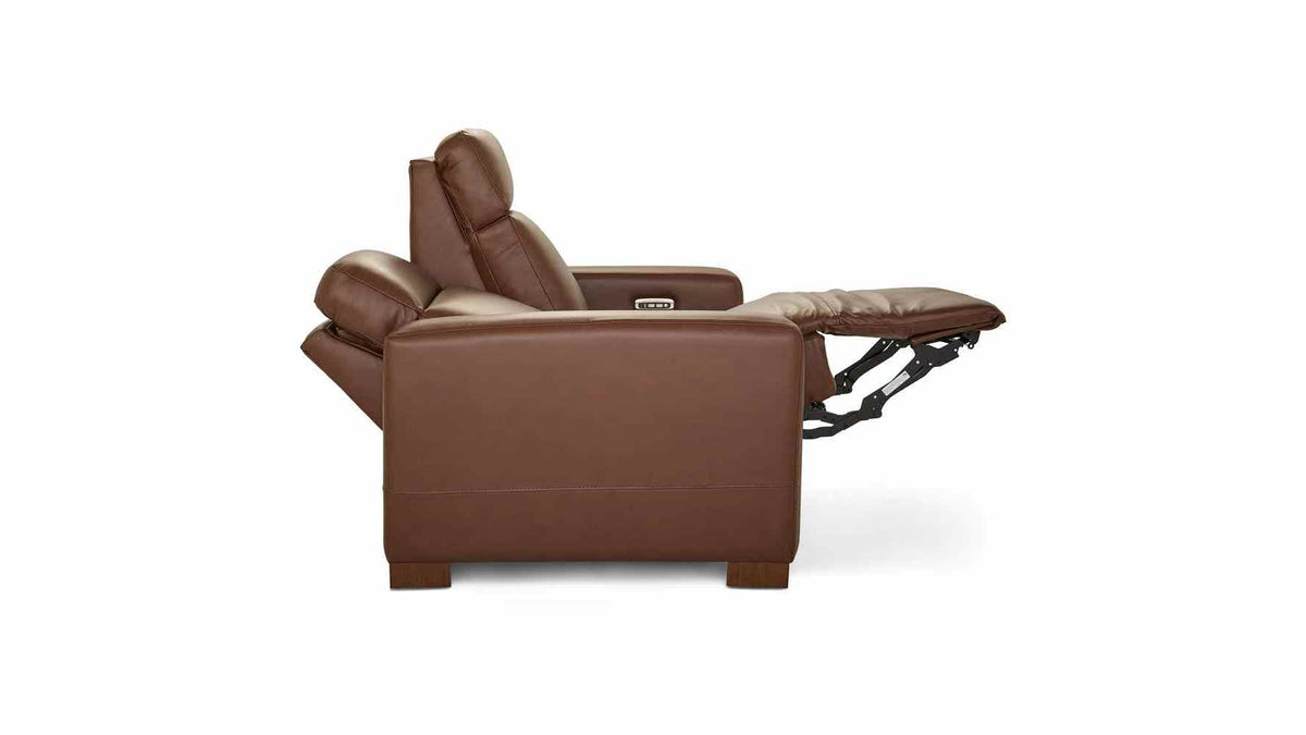 Acadia Power Reclining Loveseat w/ Headrest