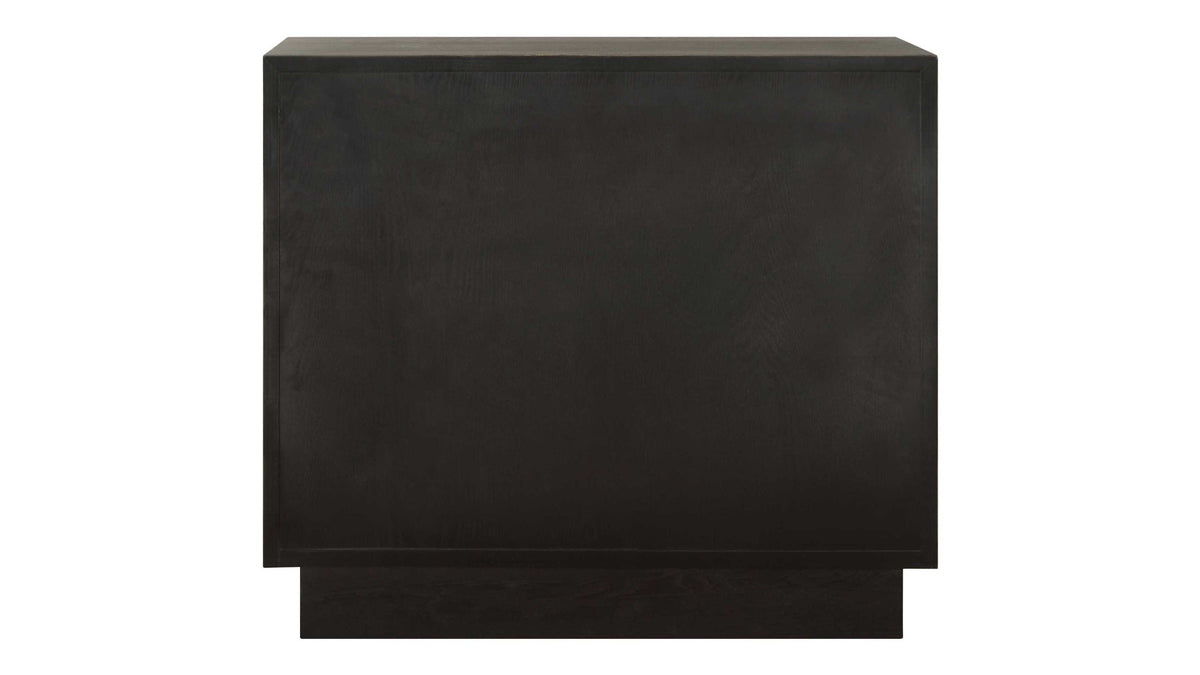 Shelby - 2 Door Ebony Stained Cabinet
