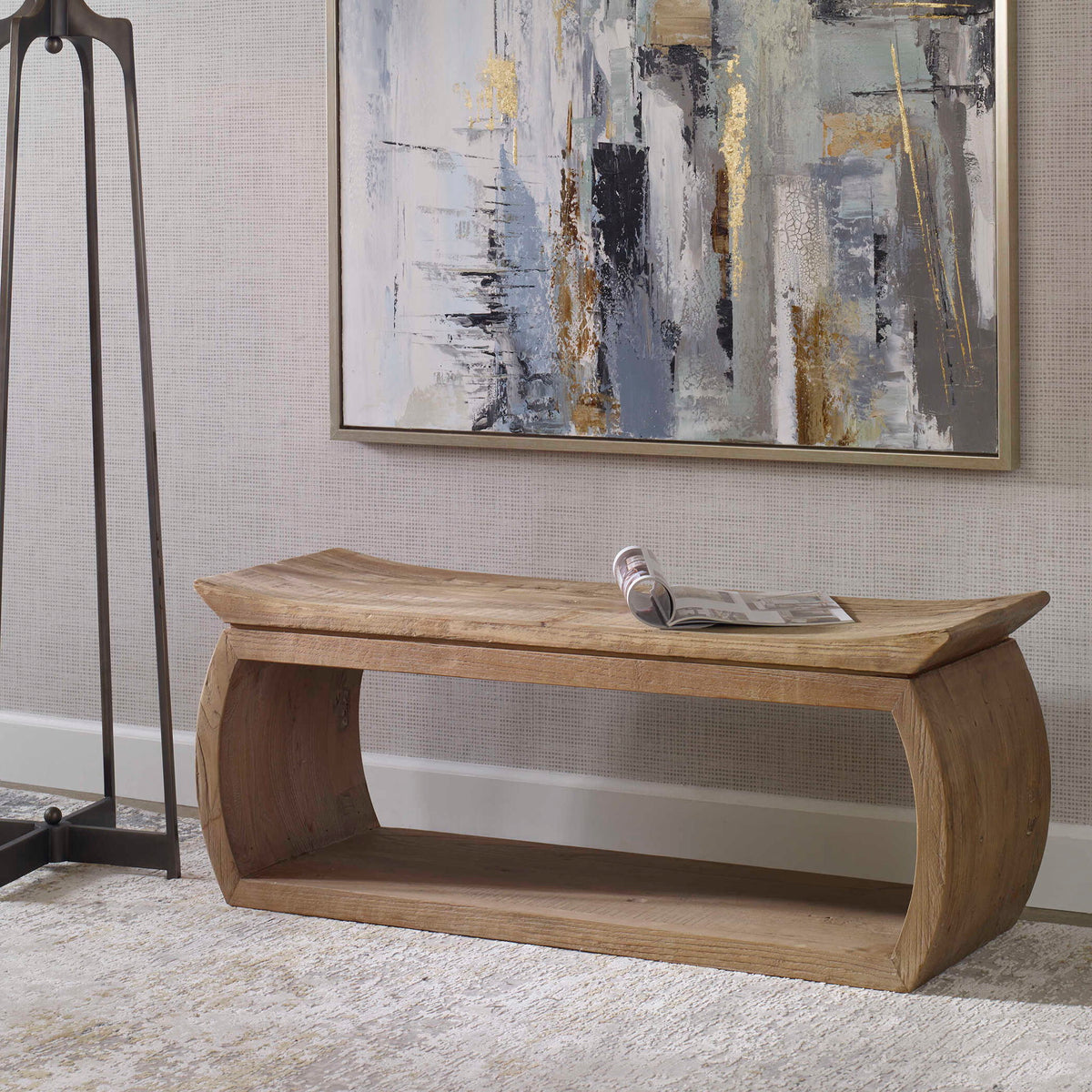 Connor - Reclaimed Wood Bench