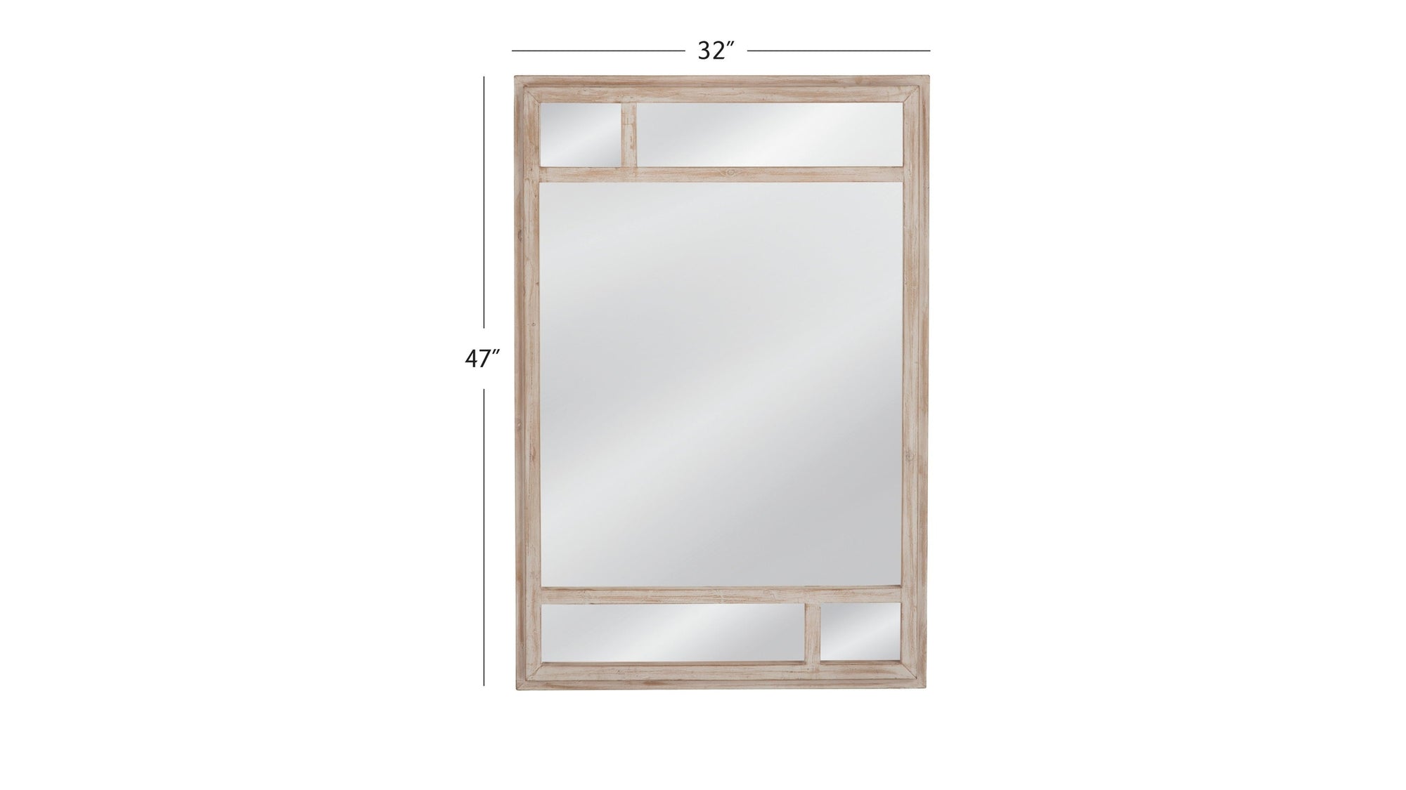 Loudon - Wall Mirror - Beige