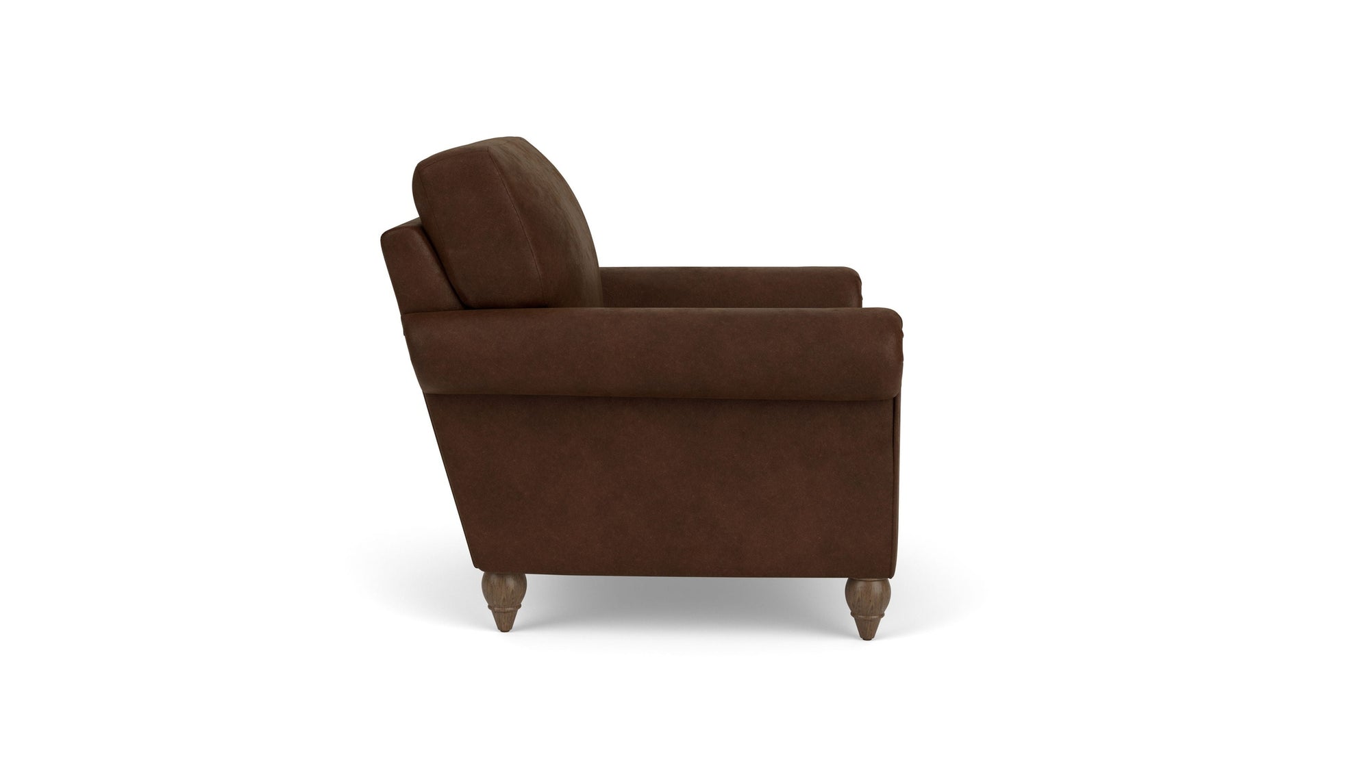 Moxy - Fabric Chair With Rolled Arms