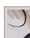 Eartha Canvas Art Set of 3 - Beige / Black