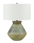 Natrone - Table Lamp - Brown,Gray,Green