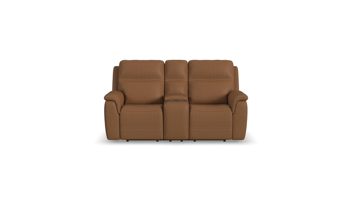 Sawyer - Power Reclining Loveseat With Console, Power Headrests, Lumbar