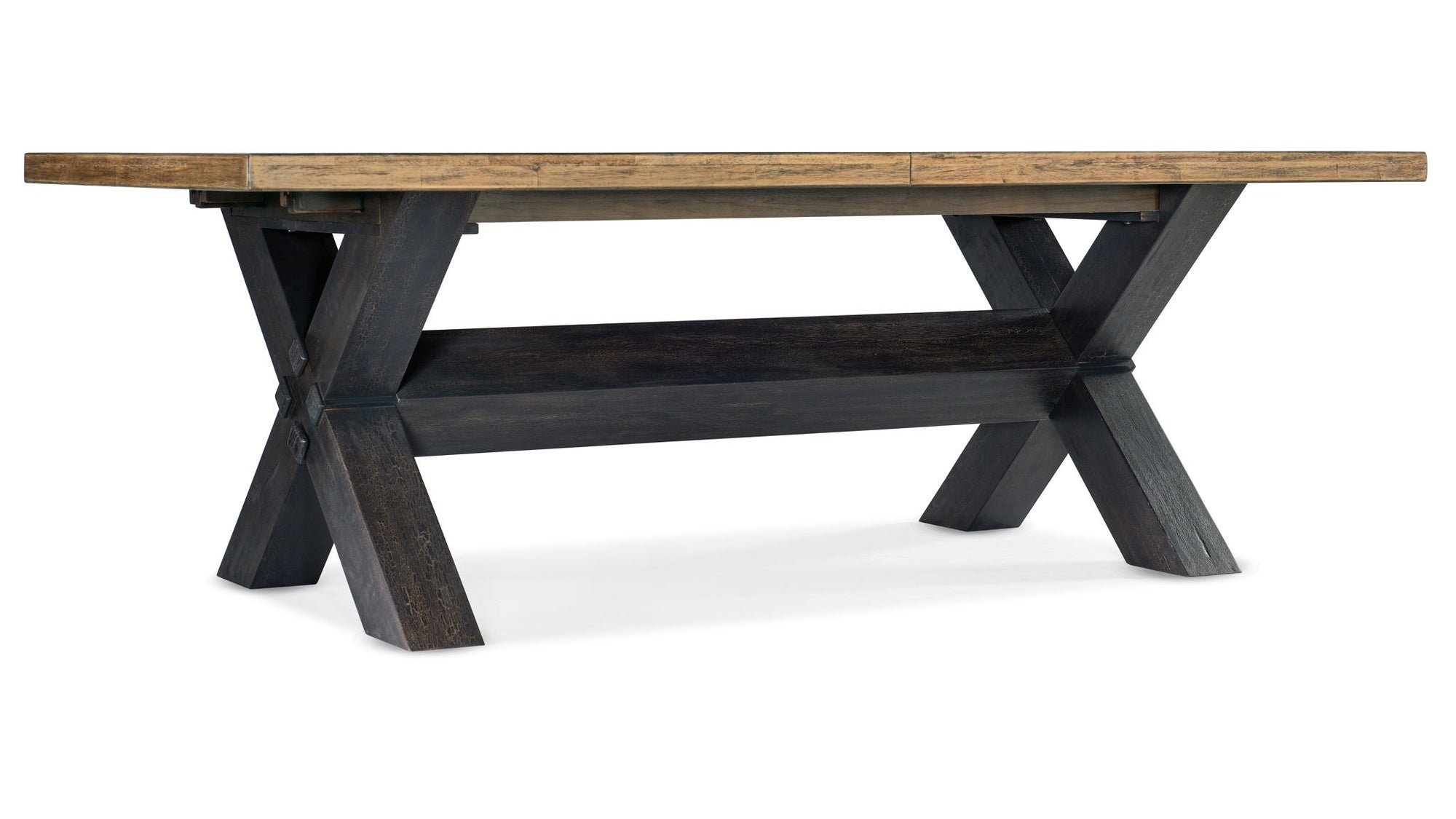 Big Sky - Trestle Dining Table With 2-20" Leaves
