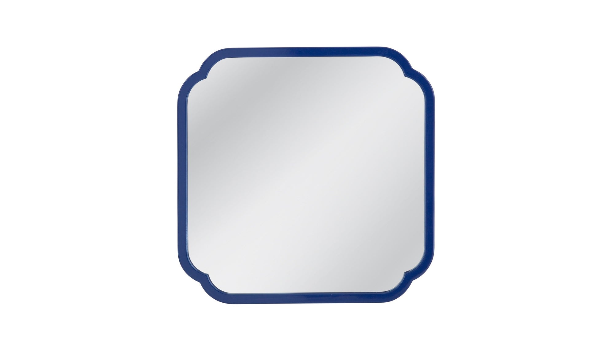Daphne - Square Wall Mirror - Blue