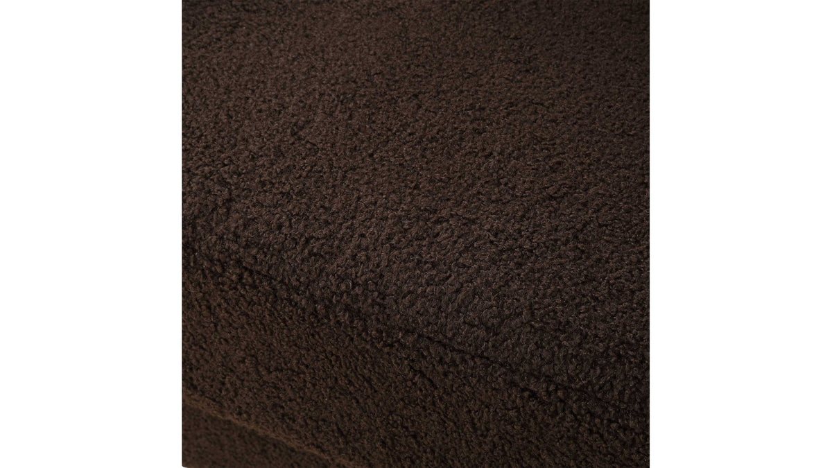 Serpentine - Brown Fabric Accent Chair