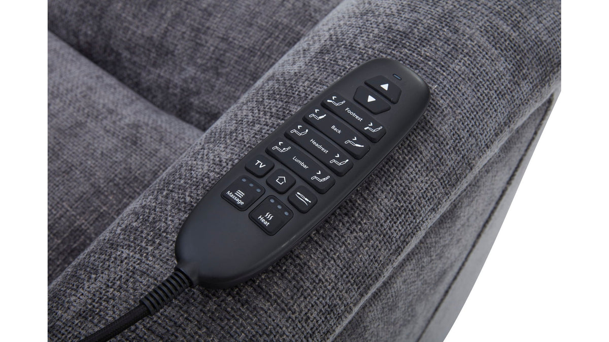Luma - Petite Power Lift Recliner With Power Headrest, Lumbar, Heat &amp; Massage