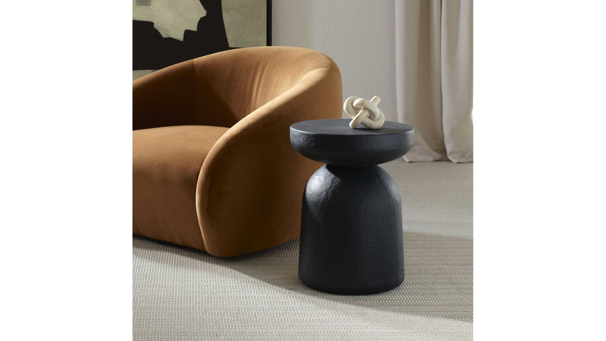 Hurlee - Outdoor Accent Table - Black