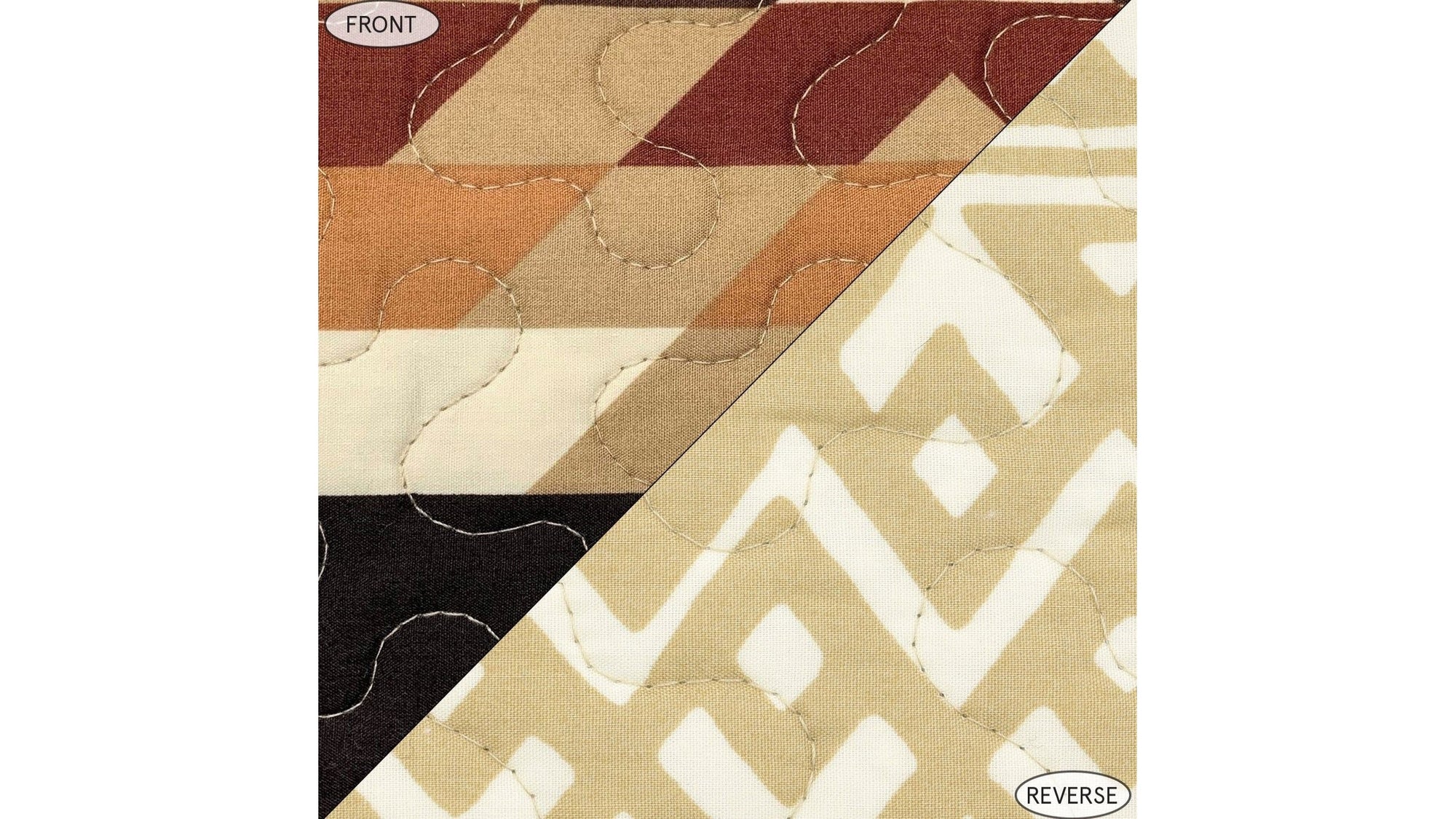 Yosemite - King Reversible Quilt Set Set of 3 - Multi Color