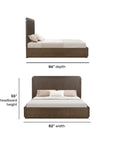 Athens - Panel Bed