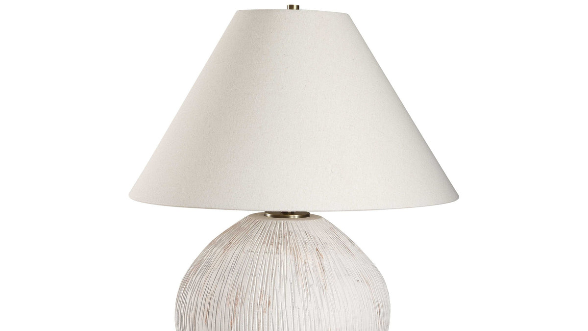 Meryl - Table Lamp - Aged White