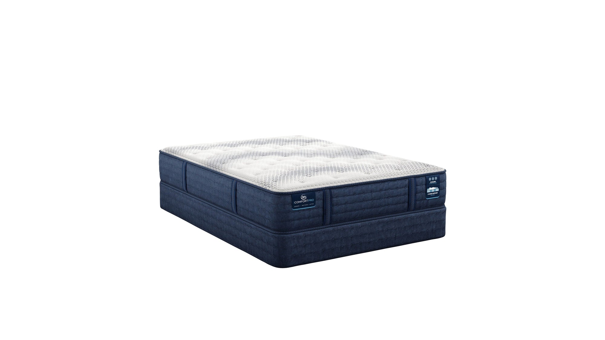 iComfortPro - 13" Ambrose Latex Foam Plush Mattress