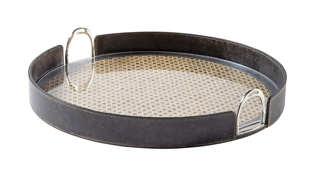 Derby - Tray - Dark Gray / Beige