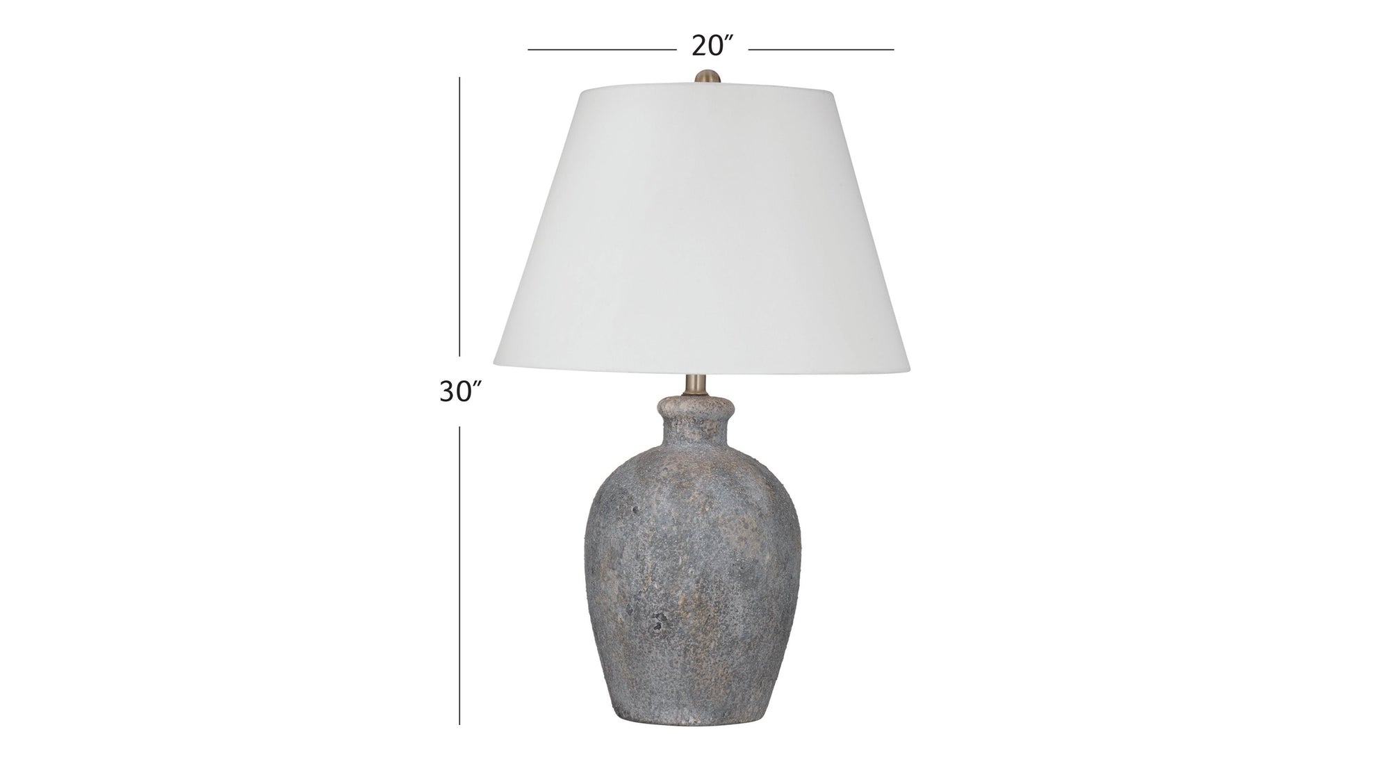 Fremont - Table Lamp - Dark Gray