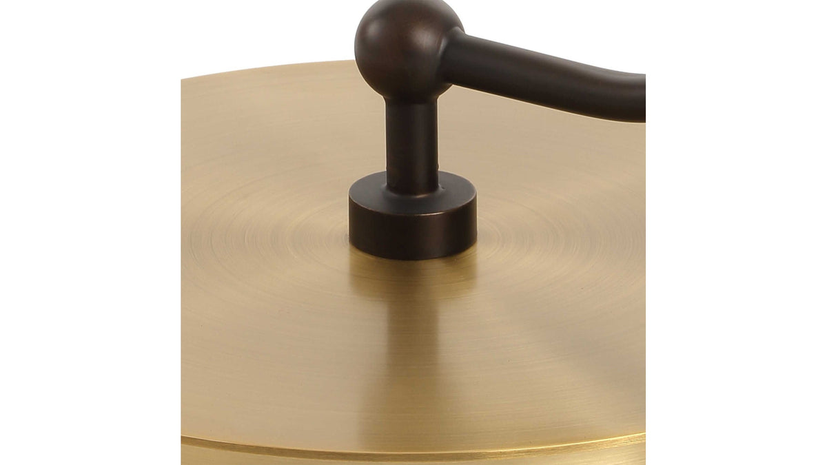 Irwin - Floor Lamp - Curved Brass