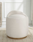 Swirl - Swivel Sheepskin Ottoman