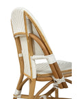 Jade - Side Chair Set of 2 - White / Light Brown