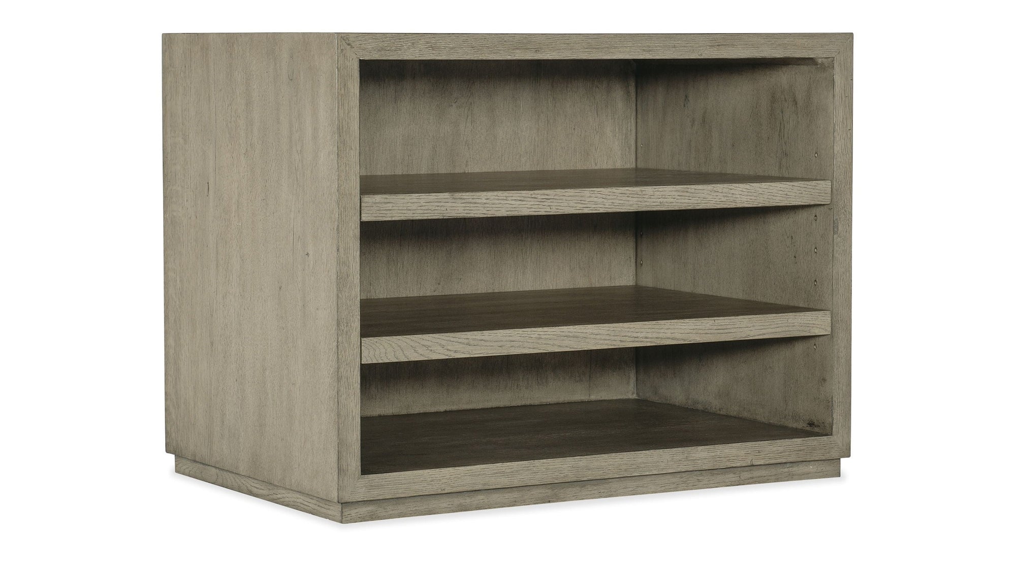 Linville Falls - Open Desk Cabinet - Gray