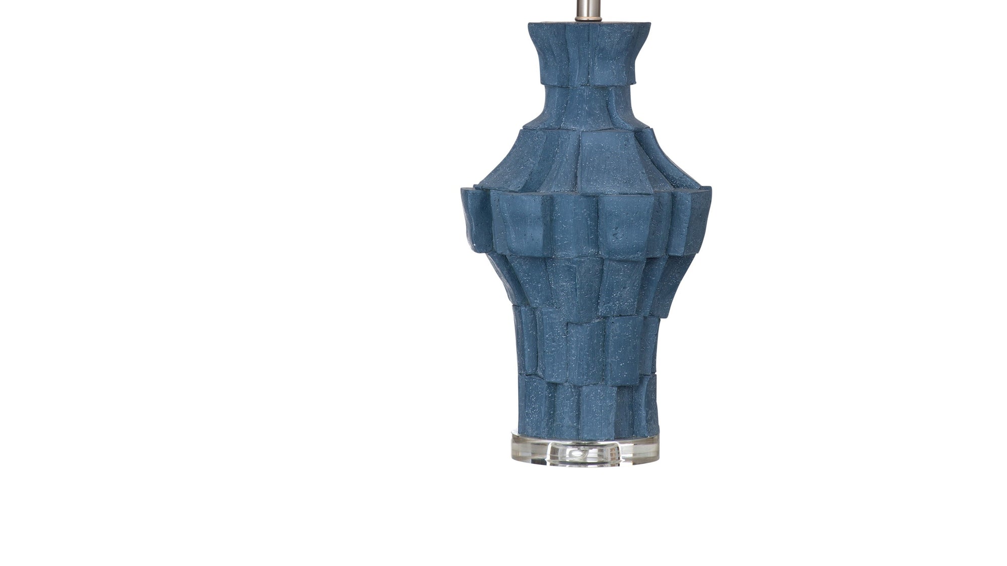 Kenora - Table Lamp - Dark Blue / White