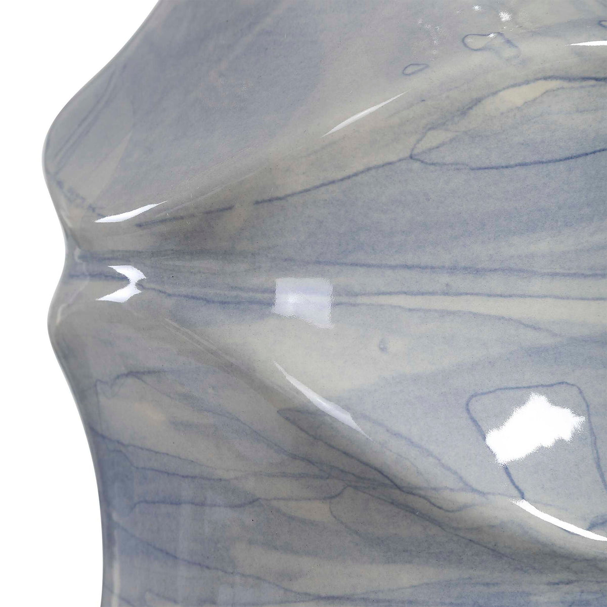 Waves - Table Lamp - Blue &amp; White