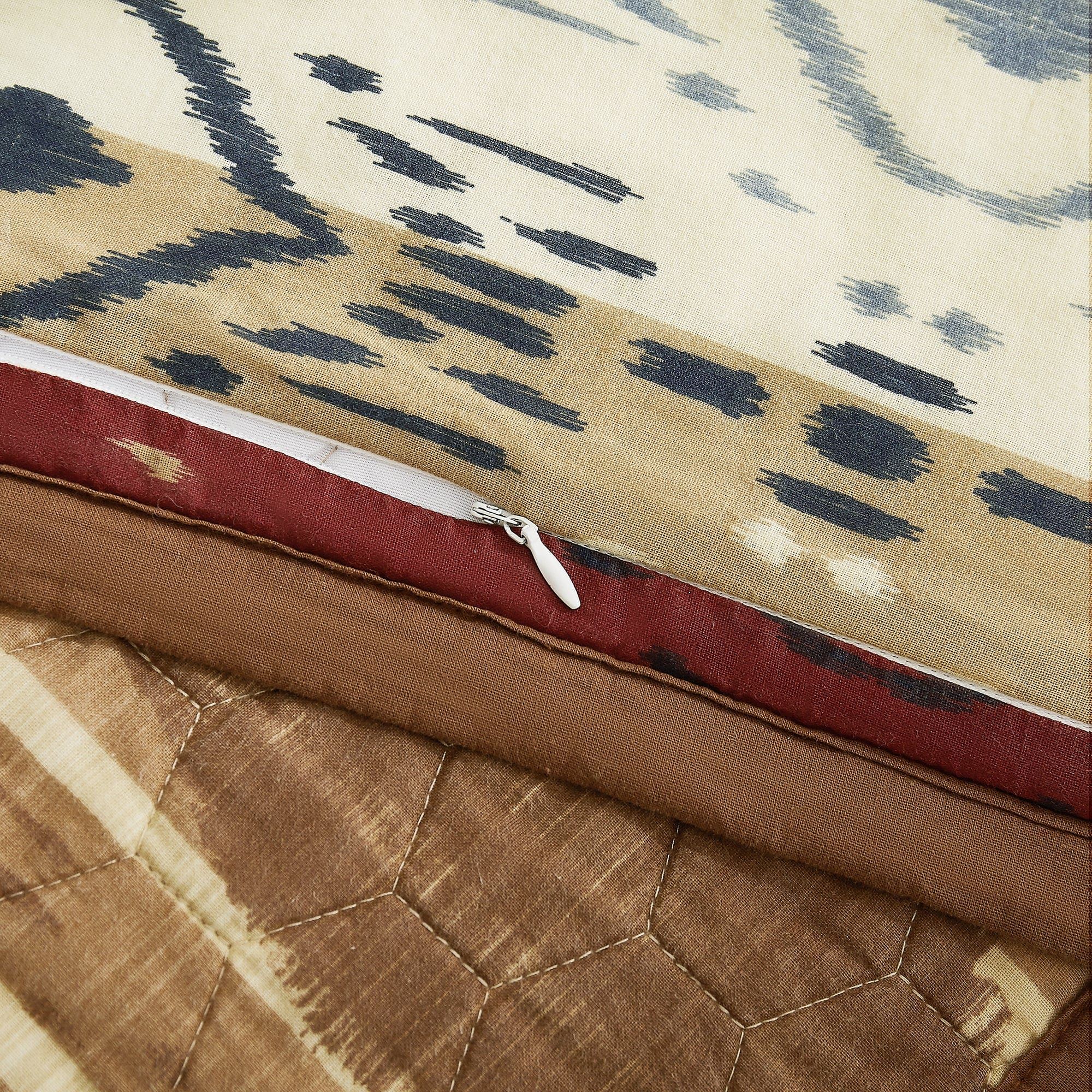 Home On The Range - Twin Reversible Quilt Set (Set of 2) - Tan