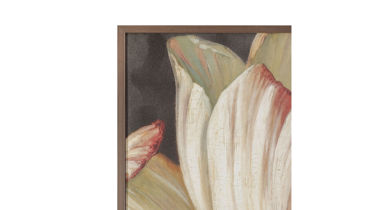 The Secret Garden - Detail Framed Print - Pink