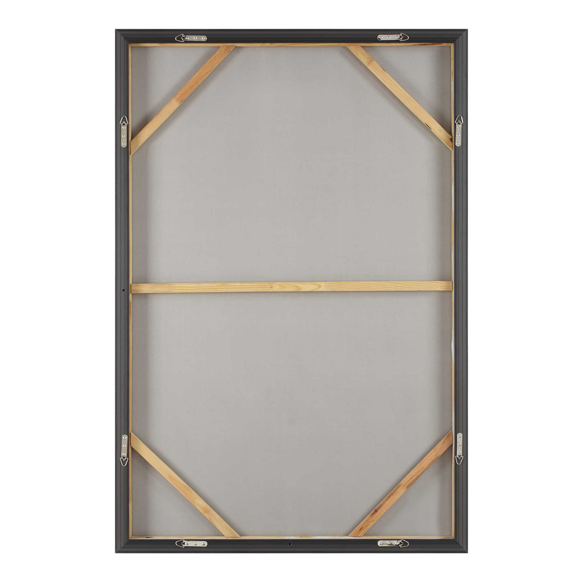 Still Moving - Abstract Painting - Brown / Gray / White