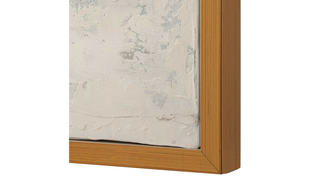 Foggy Morning - Abstract Art - Light Brown