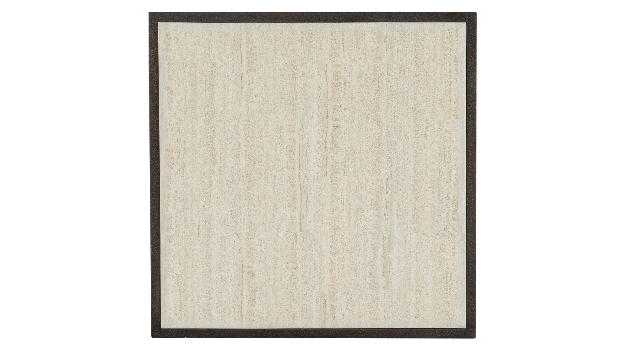 Melange - End Table - White