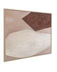 Leadline Framed Canvas - Brown
