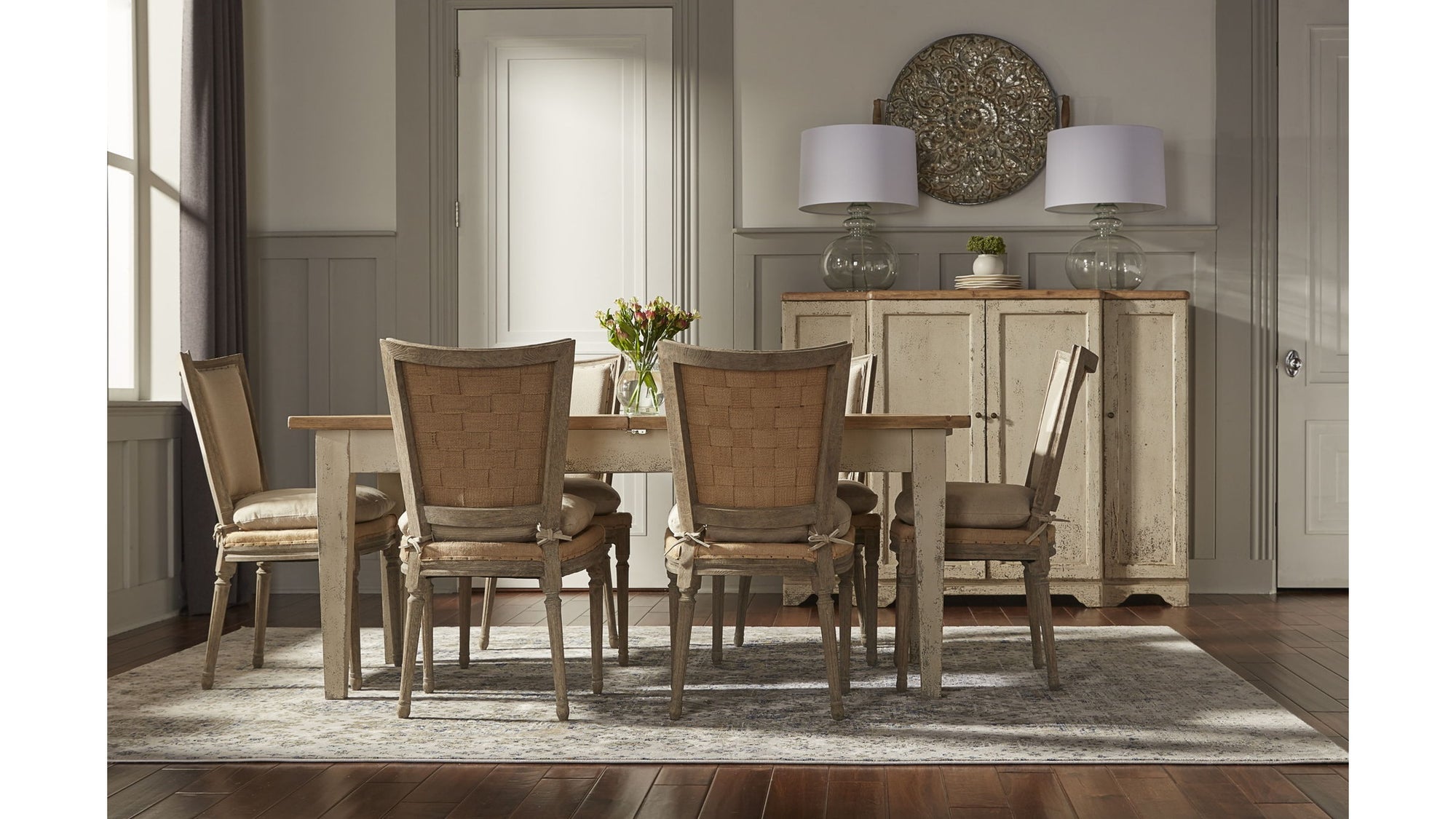 Morton - Dining Side Chair Set of 2 - Gray