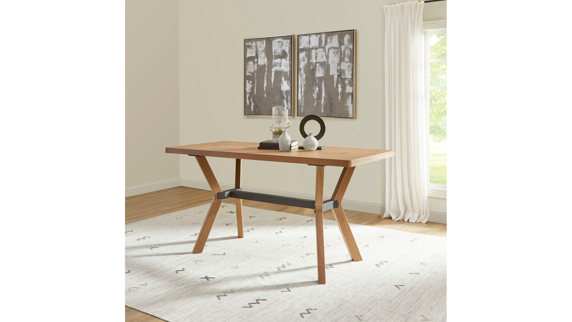Millwork - Friendship Table - Light Brown