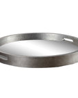 Bechet - Round Tray - Silver