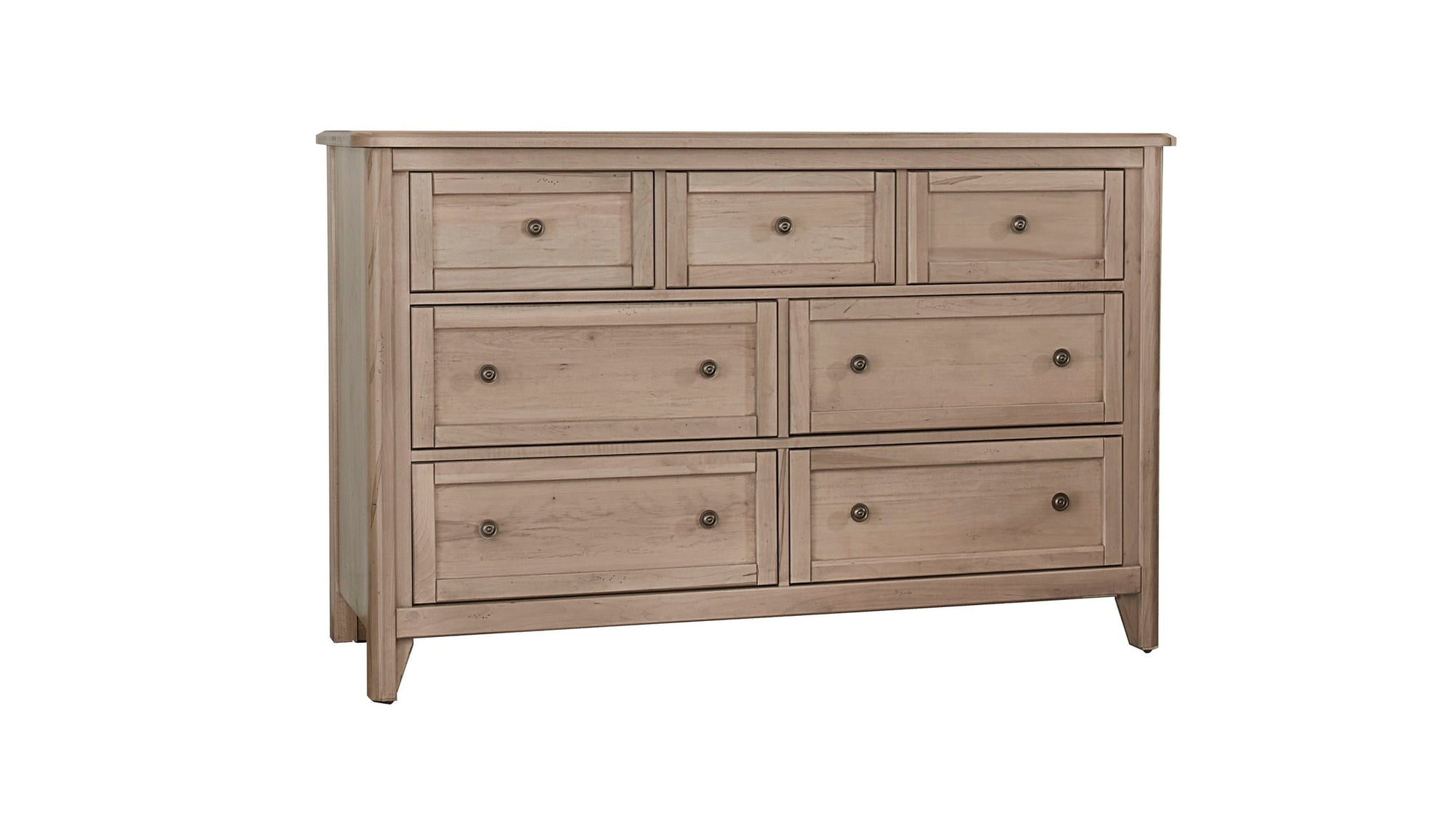 Woodbridge - 7 Drawer Dresser - Clear Maple
