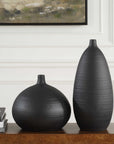 Bower - Vases Set of 2 - Black