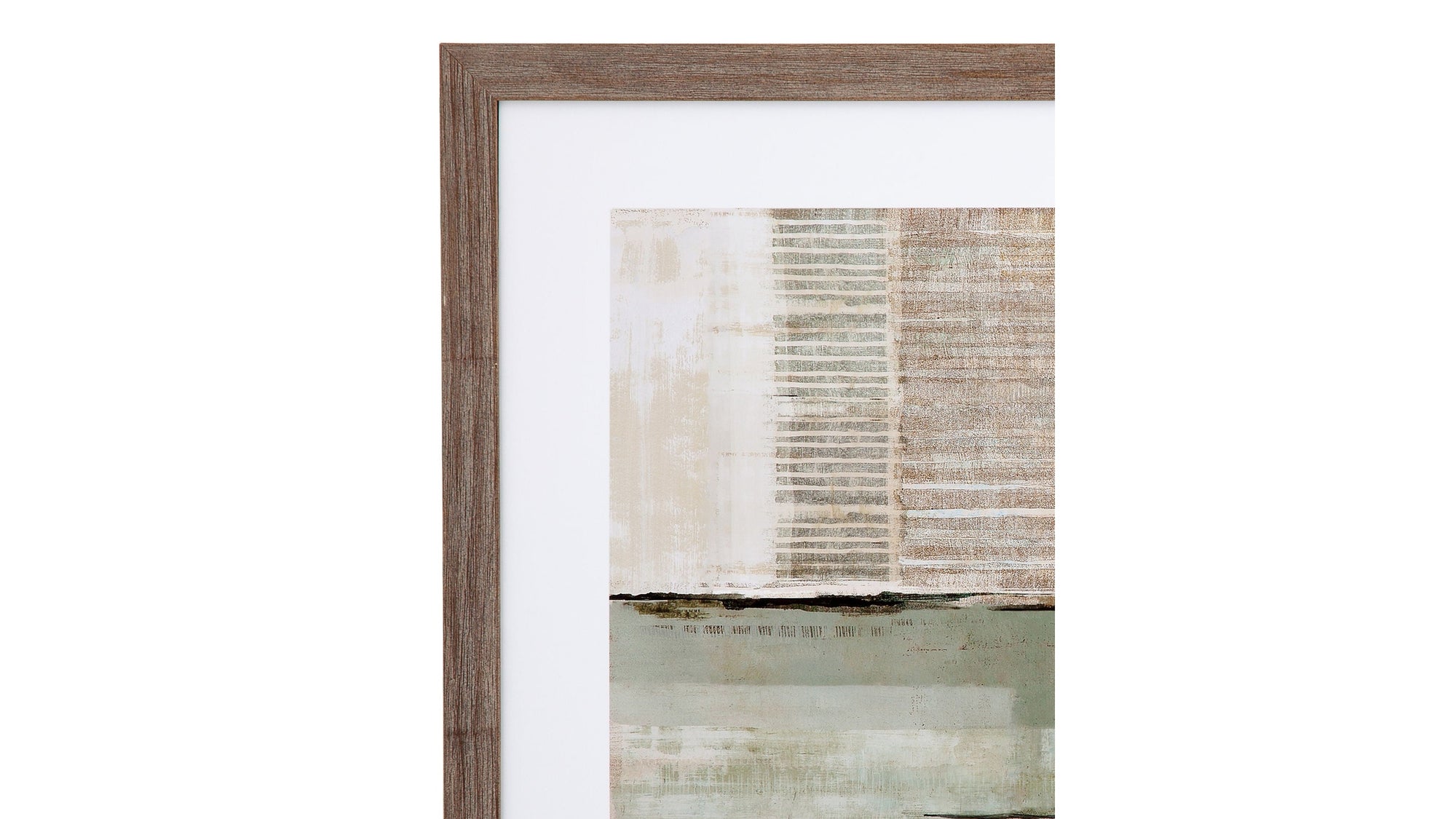 Custom Across The Abstract Bay - II Gray