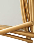 Curved Branches - Mirror - Gold