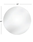 Eltham - Wall Mirror - White
