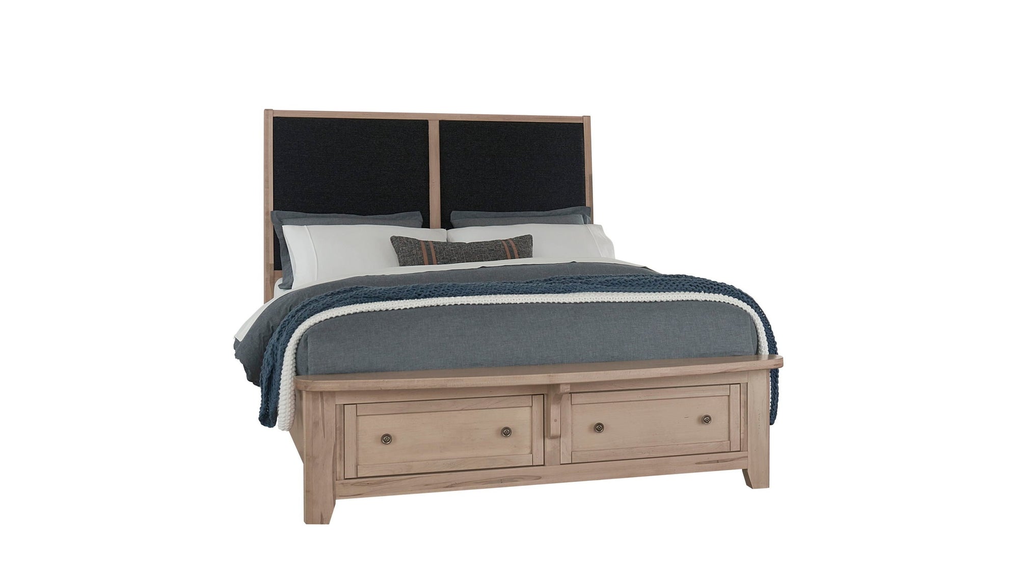 Woodbridge - Storage Upolstered Bed - Wood