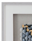 Roselle Canvas Art - Pearl Silver